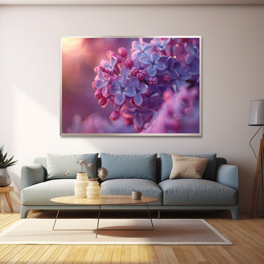 Tableau Fleur Violet
